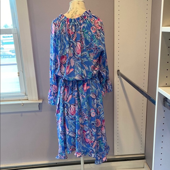 Lilly Pulitzer Alyanna Midi Dress Back to our Roots - Picture 10 of 14
